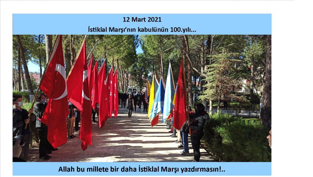 İstiklâl Marşı'nın Kabul Edildiği Günü ve Mehmet Akif Ersoy'u Anma Günü Programı 