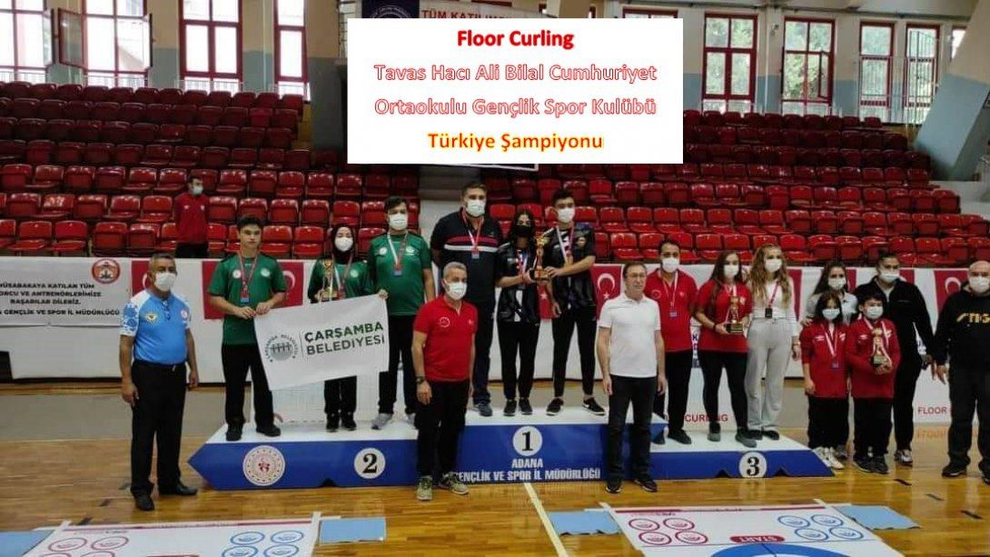 Floor Curling'de Türkiye Şampiyonluğu 